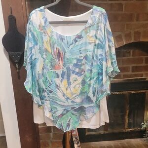 Elegant Multicolor Women's Blouse